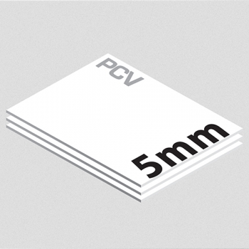 Tabliczka - własny wymiar PCV 5mm