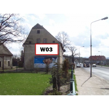 Nośnik W03 wjazd od Wrocławia