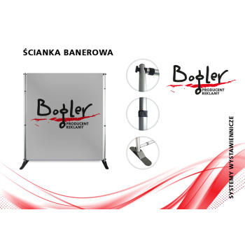 ścianka banerowa