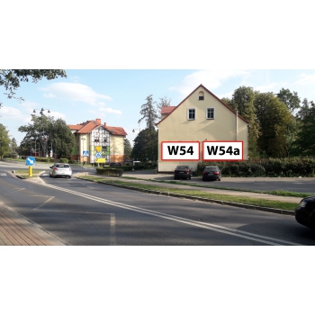 W54 - Szczawno-Zdrój, rondo