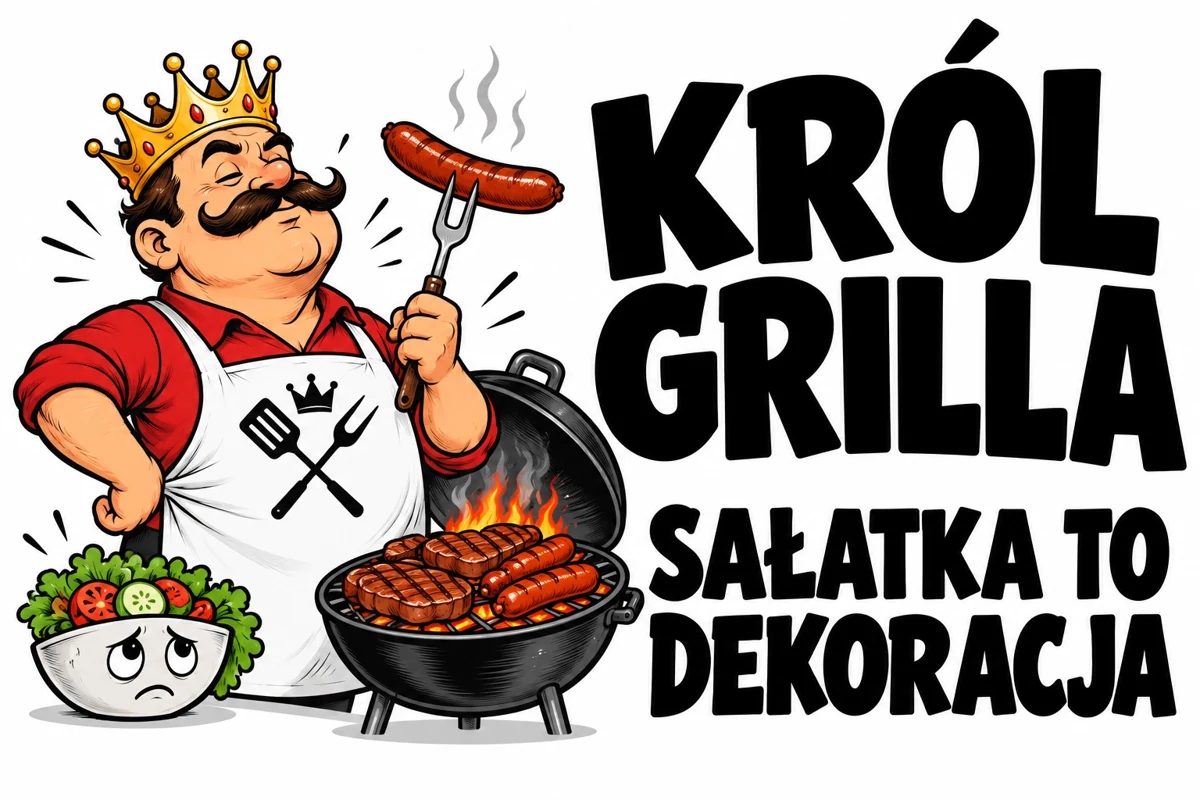KRÓL GRILLA — SAŁATKA TO DEKORACJA
