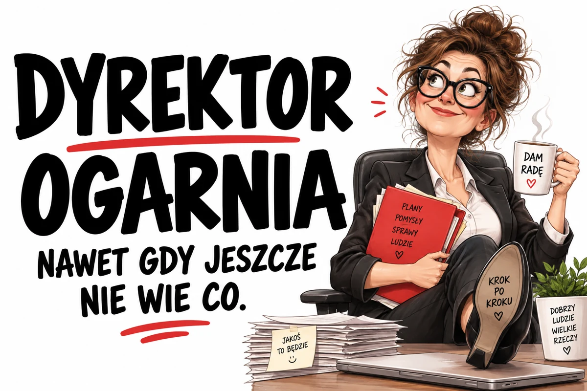 DYREKTOR OGARNIA — NAWET GDY JESZCZE NIE WIE CO.