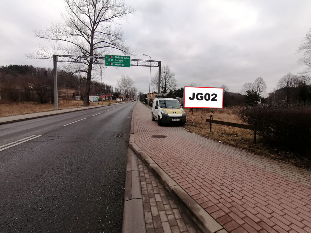 JG02 — Jelenia Góra · Jelenia Góra, ul. Wrocławska, od strony Jeleniej Góry — podgląd produktu