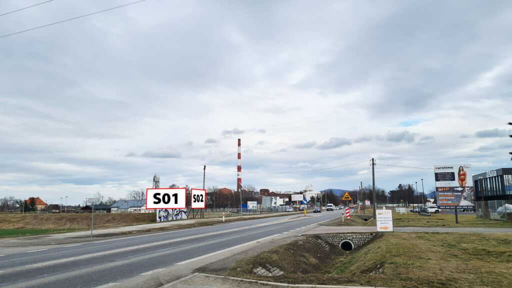 S01 — Pszenno · ul. Kolejowa (lewa) — podgląd produktu