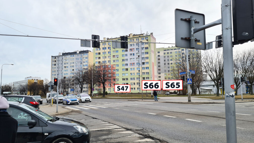 S47 — Świdnica · ul. Ludwika Zamenhofa – McDonald