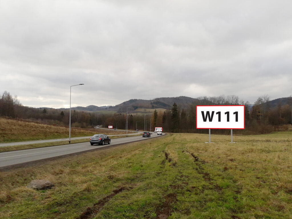 W111 — Wałbrzych · ul. Strzegomska DW379 — podgląd produktu