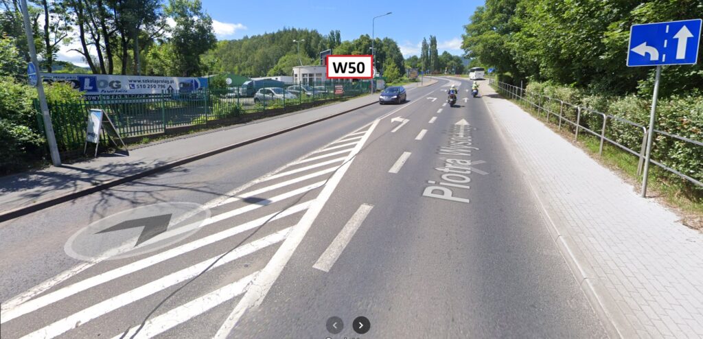 W50 — Wałbrzych · Ul. Wysockiego 17 — podgląd produktu