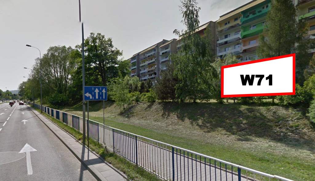 W71 — Wałbrzych · ul. Wieniawskiego — podgląd produktu