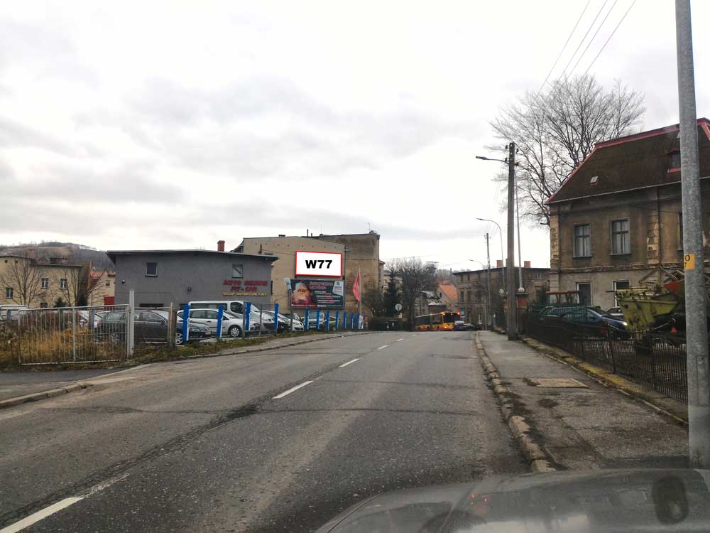 W77 — Wałbrzych · ul. II Armii 7 kierunek Galeria Victoria — podgląd produktu