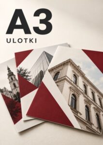 Ulotki standardowe A3 — 297 × 420 mm