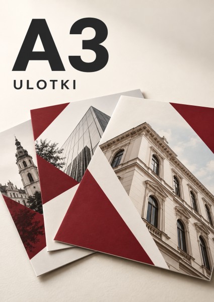 Ulotki standardowe A3 — 297 × 420 mm