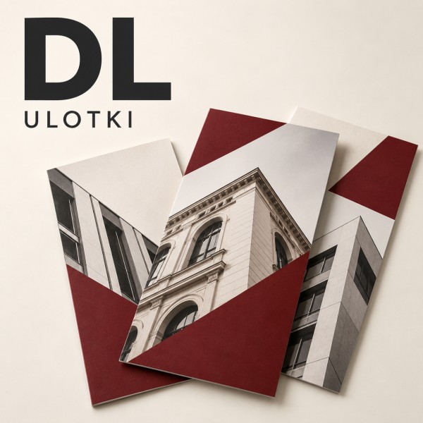 Ulotki standardowe DL — 99 × 210 mm