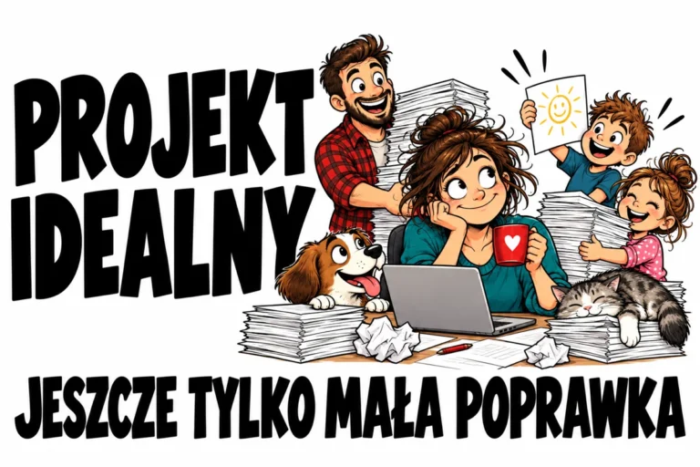 PROJEKT IDEALNY — JESZCZE TYLKO MAŁA POPRAWKA | tabliczka Bogler 30 × 20 cm