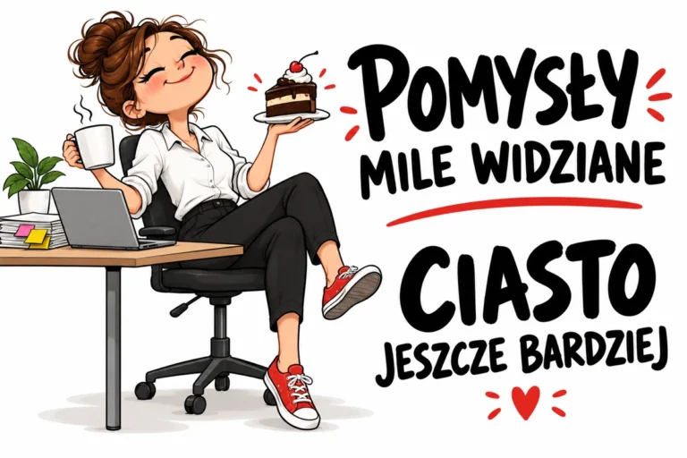 POMYSŁY MILE WIDZIANE — CIASTO JESZCZE BARDZIEJ | tabliczka Bogler 30 × 20 cm