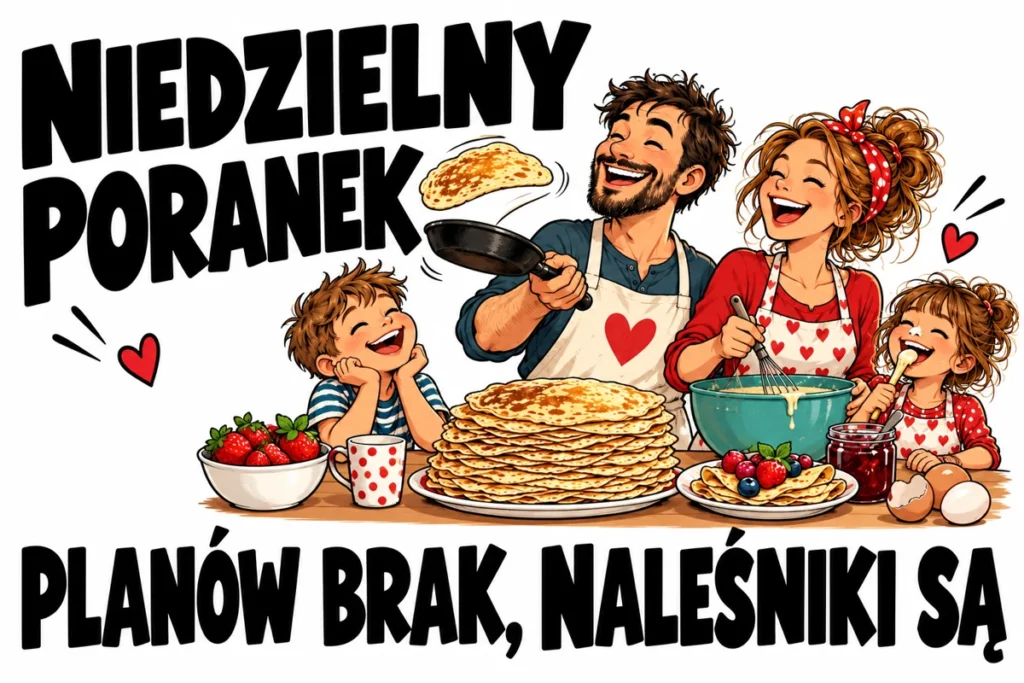 NIEDZIELNY PORANEK — PLANÓW BRAK, NALEŚNIKI SĄ | tabliczka Bogler 30 × 20 cm