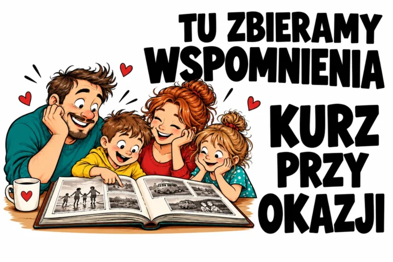 TU ZBIERAMY WSPOMNIENIA — KURZ PRZY OKAZJI | tabliczka Bogler 30 × 20 cm