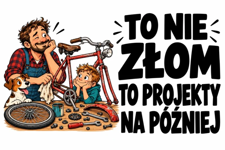TO NIE ZŁOM — TO PROJEKTY NA PÓŹNIEJ | tabliczka Bogler 30 × 20 cm