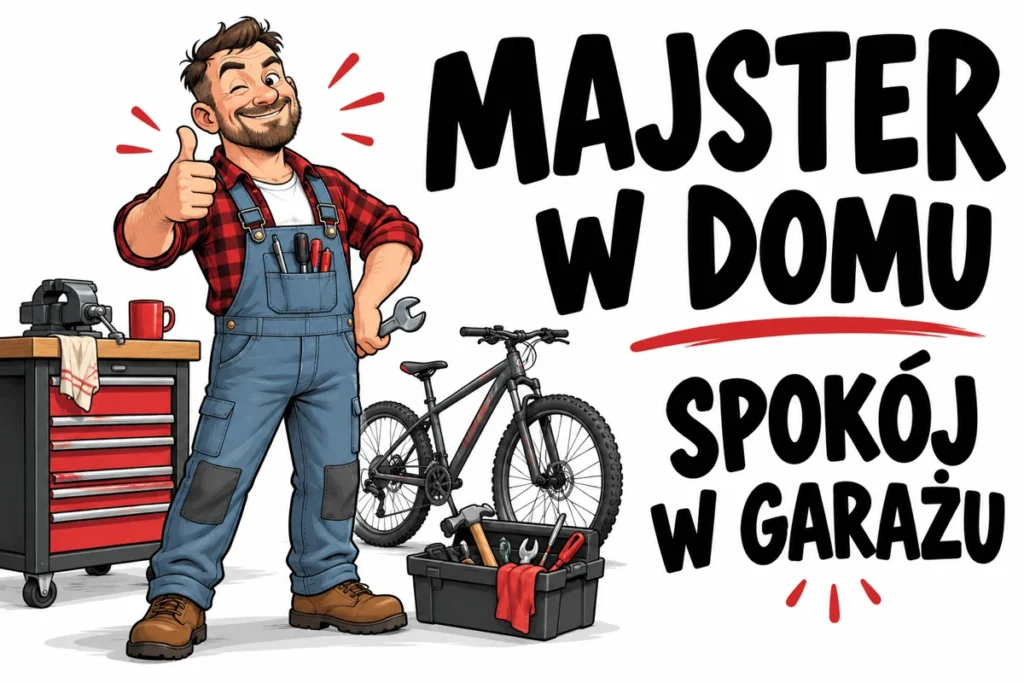 MAJSTER W DOMU — SPOKÓJ W GARAŻU | tabliczka Bogler 30 × 20 cm