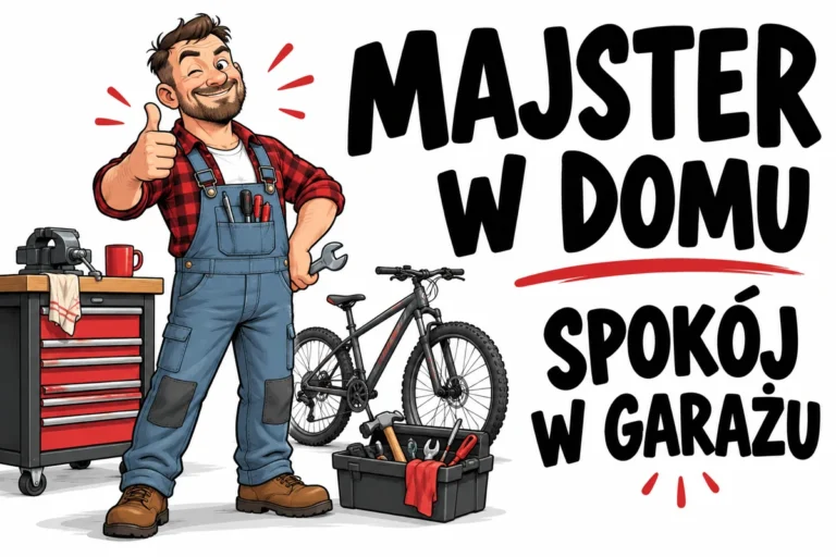 MAJSTER W DOMU — SPOKÓJ W GARAŻU | tabliczka Bogler 30 × 20 cm