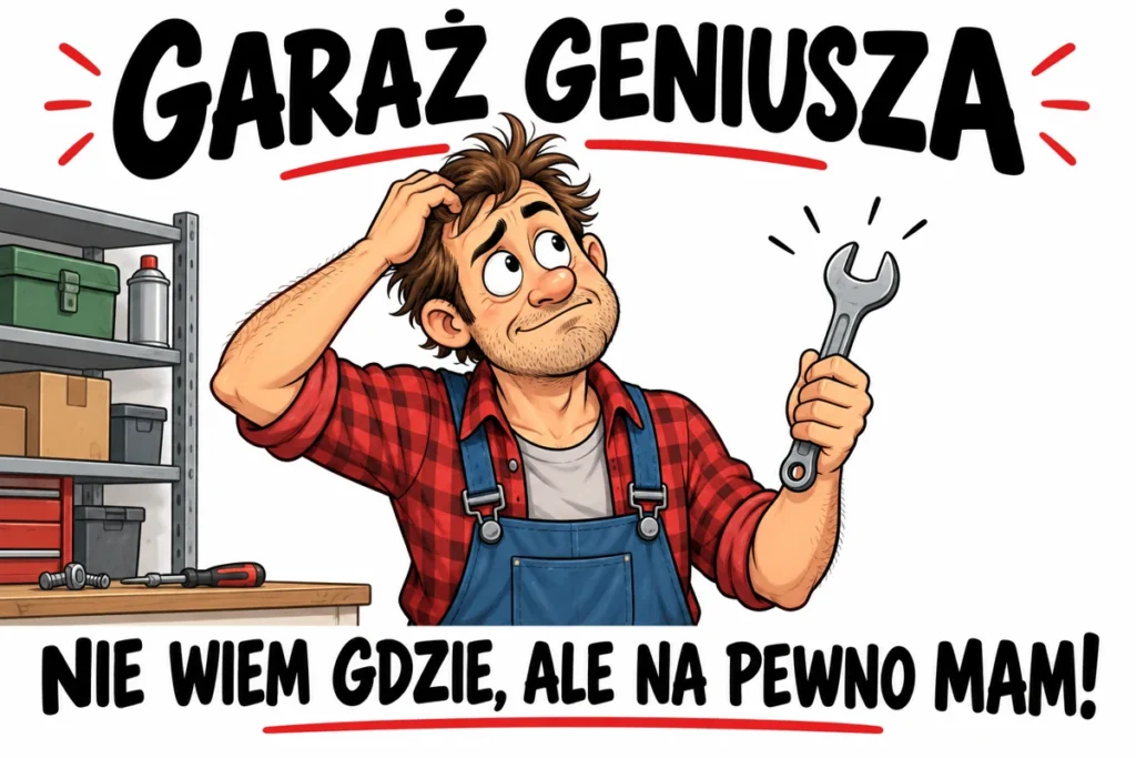 GARAŻ GENIUSZA — NIE WIEM GDZIE, ALE NA PEWNO MAM!