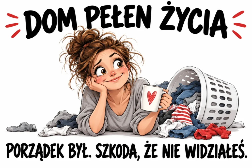 DOM PEŁEN ŻYCIA — PORZĄDEK BYŁ. SZKODA, ŻE NIE WIDZIAŁEŚ.