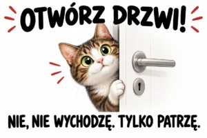 OTWÓRZ DRZWI! — NIE, NIE WYCHODZĘ. TYLKO PATRZĘ.