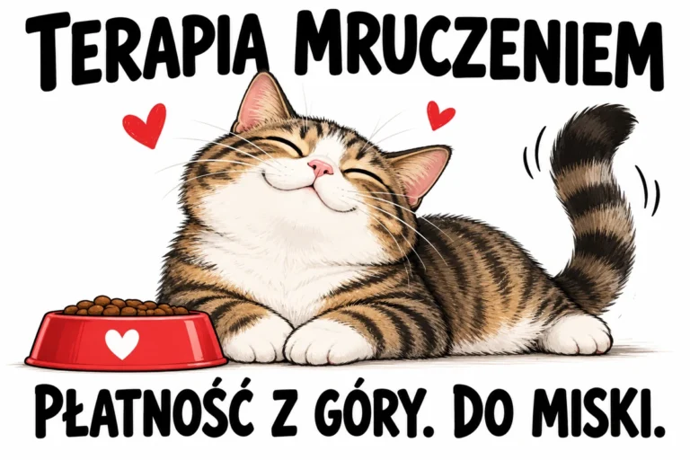 TERAPIA MRUCZENIEM — PŁATNOŚĆ Z GÓRY. DO MISKI.