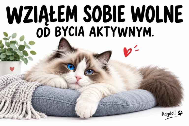 WZIĄŁEM SOBIE WOLNE — OD BYCIA AKTYWNYM. | tabliczka Bogler 30 × 20 cm