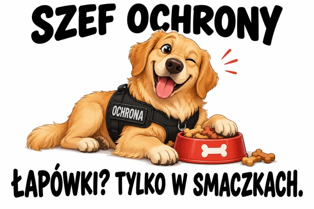 SZEF OCHRONY — ŁAPÓWKI? TYLKO W SMACZKACH.
