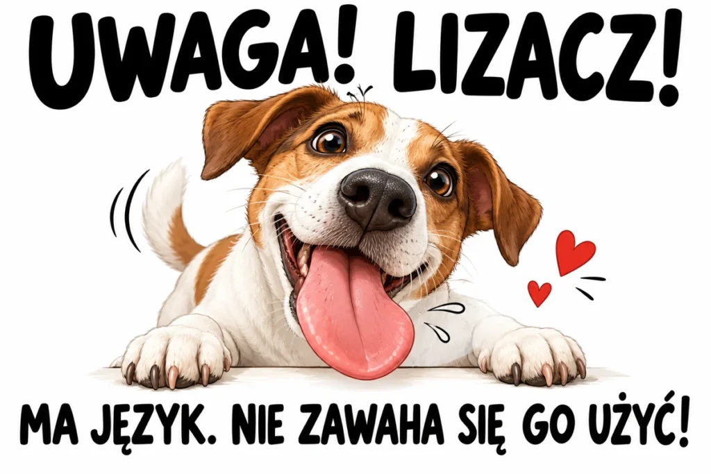 UWAGA! LIZACZ! — MA JĘZYK. NIE ZAWAHA SIĘ GO UŻYĆ!