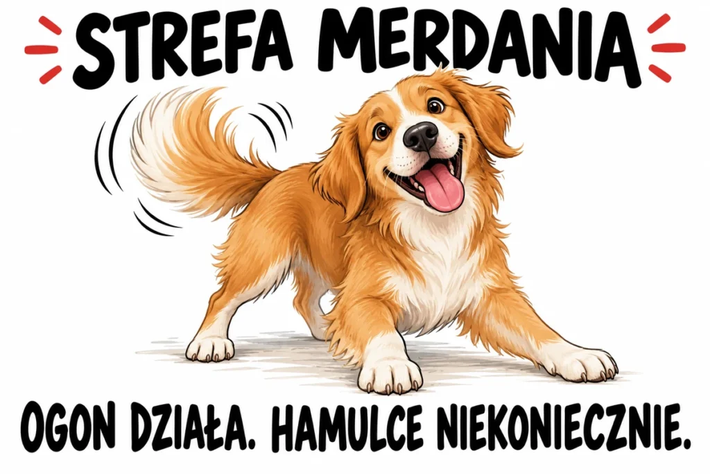 STREFA MERDANIA — OGON DZIAŁA. HAMULCE NIEKONIECZNIE.