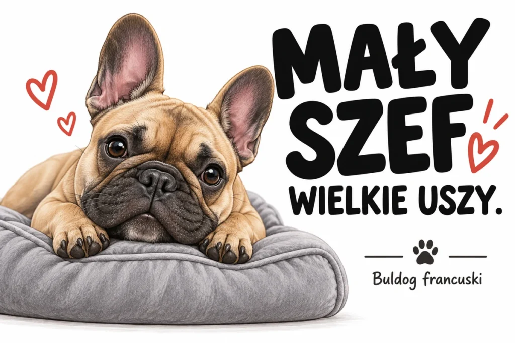 MAŁY SZEF — WIELKIE USZY. | tabliczka Bogler 30 × 20 cm