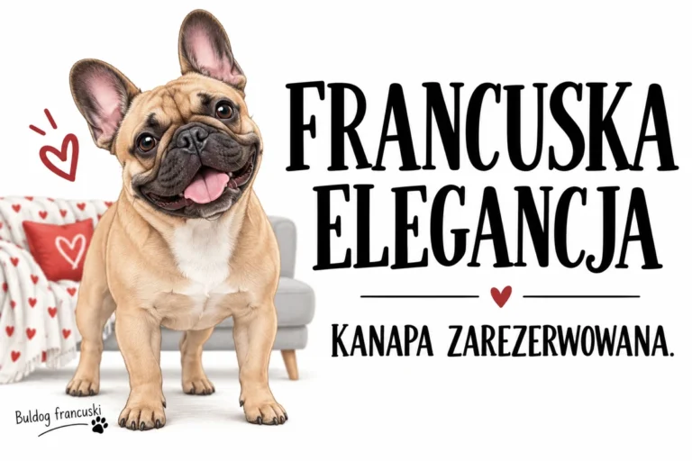 FRANCUSKA ELEGANCJA — KANAPA ZAREZERWOWANA. | tabliczka Bogler 30 × 20 cm