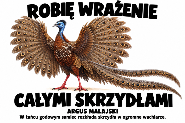 Argus malajski — ROBIĘ WRAŻENIE