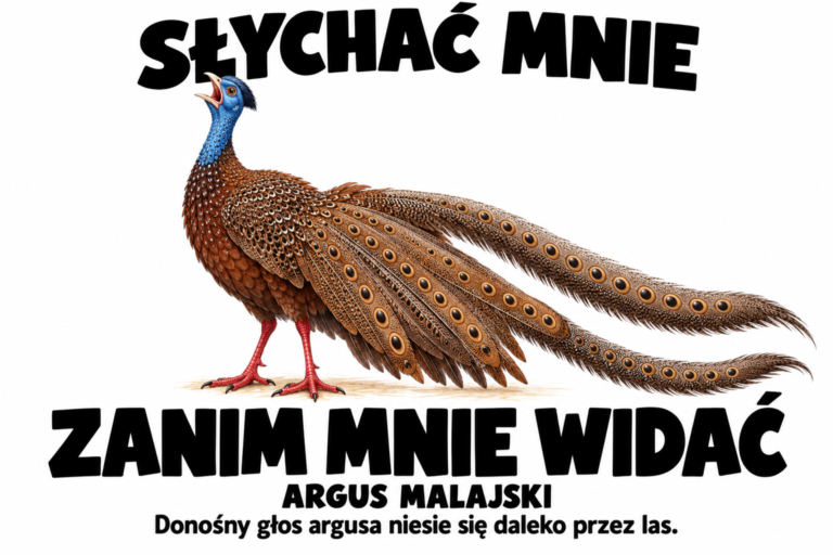 Argus malajski — SŁYCHAĆ MNIE