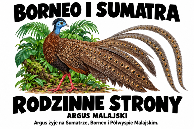 Argus malajski — BORNEO I SUMATRA