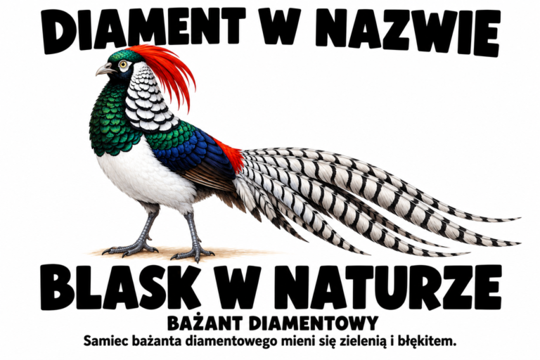 Bażant diamentowy — DIAMENT W NAZWIE