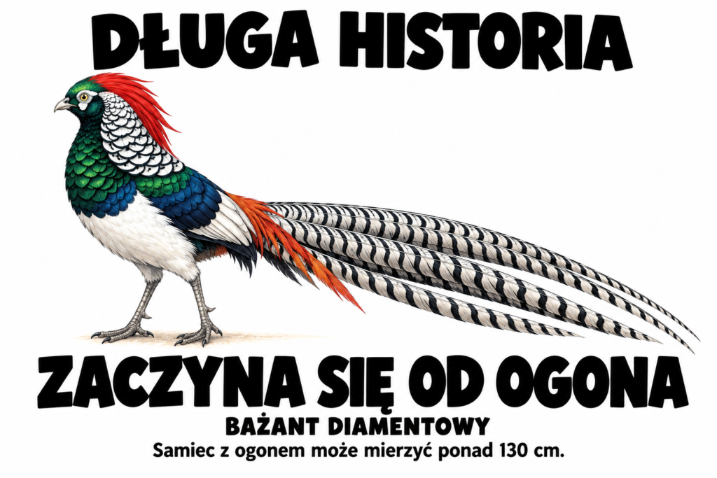 Bażant diamentowy — DŁUGA HISTORIA