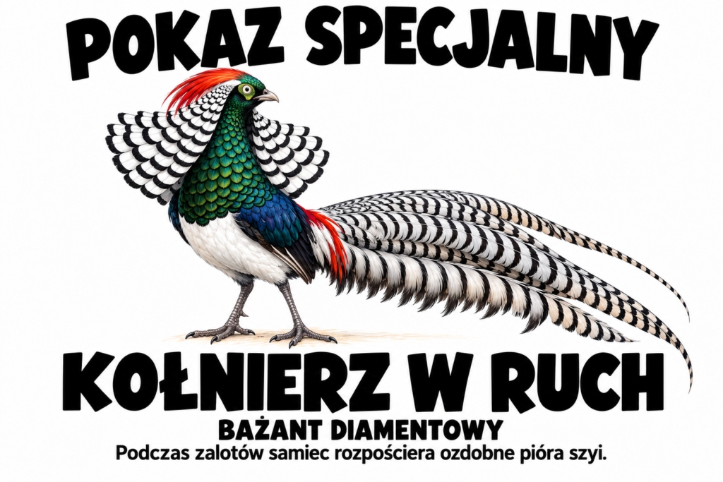 Bażant diamentowy — POKAZ SPECJALNY