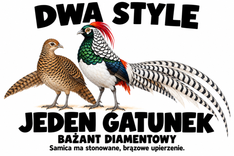 Bażant diamentowy — DWA STYLE
