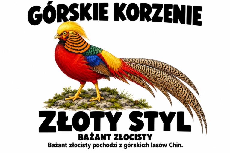 Bażant złocisty — GÓRSKIE KORZENIE