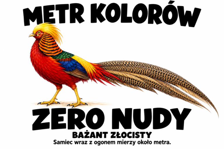 Bażant złocisty — METR KOLORÓW