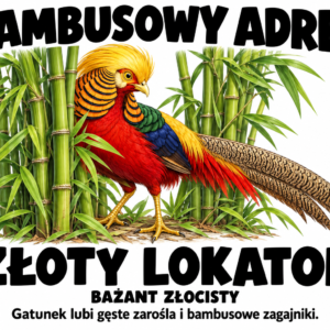 Bażant złocisty — BAMBUSOWY ADRES