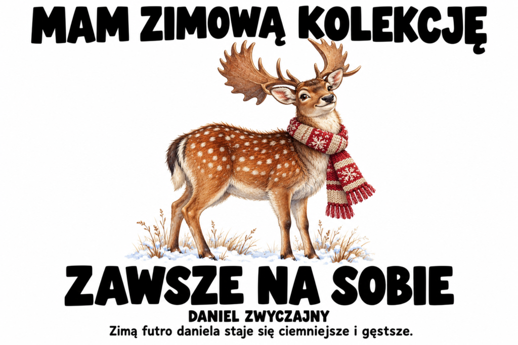Daniel zwyczajny — MAM ZIMOWĄ KOLEKCJĘ
