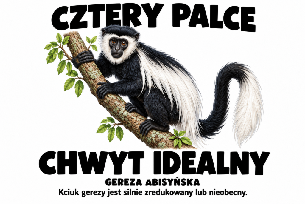 Gereza abisyńska — CZTERY PALCE