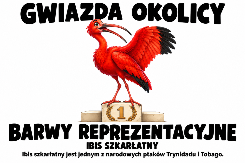 Ibis szkarłatny — GWIAZDA OKOLICY