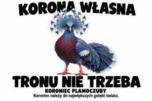 Koroniec plamoczuby — KORONA WŁASNA