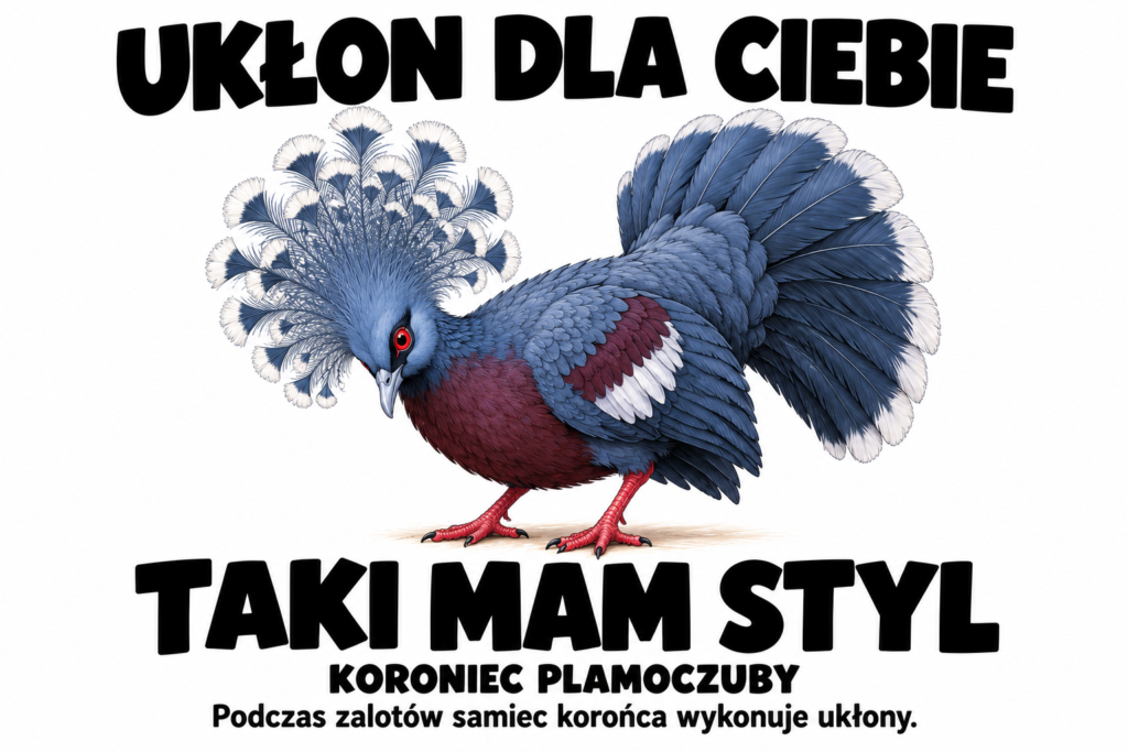 Koroniec plamoczuby — UKŁON DLA CIEBIE
