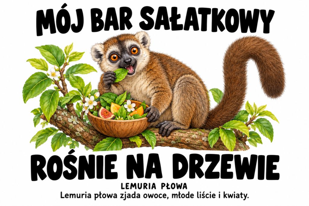 Lemuria płowa — MÓJ BAR SAŁATKOWY