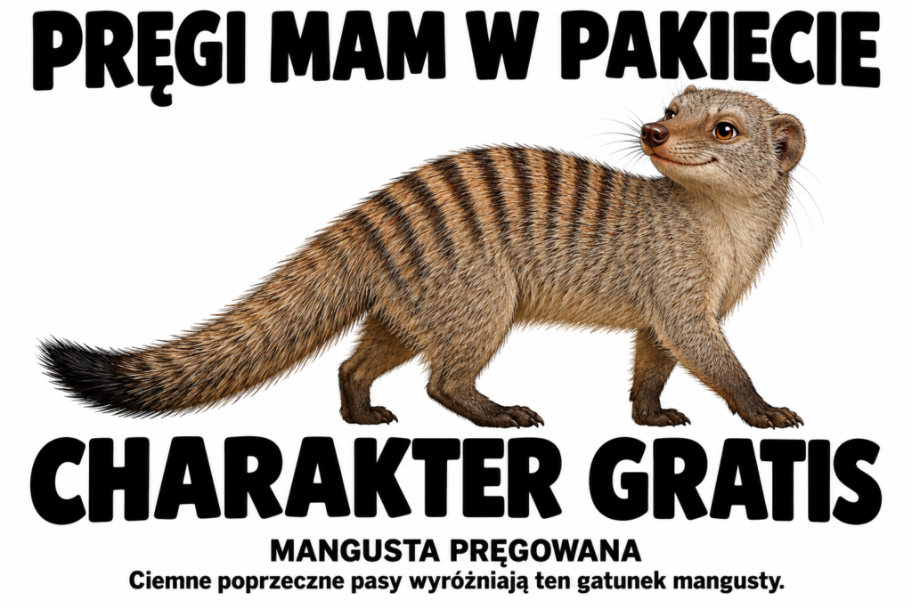 Mangusta pręgowana — PRĘGI MAM W PAKIECIE